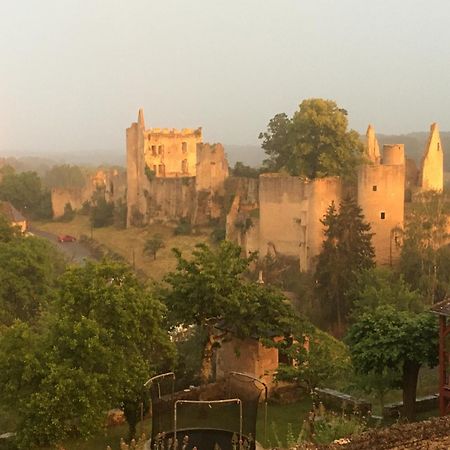 Chez Fred Avec Vue Sur Le Chateau アングル・シュル・ラングラン エクステリア 写真
